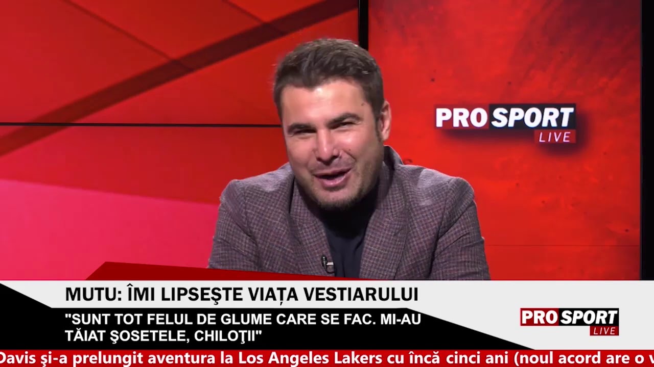 Mutu, dezvaluiri din vestiar: ”Lui Nedved ii puneam scobitori pe scaun, mie mi-au taiat sosetele”