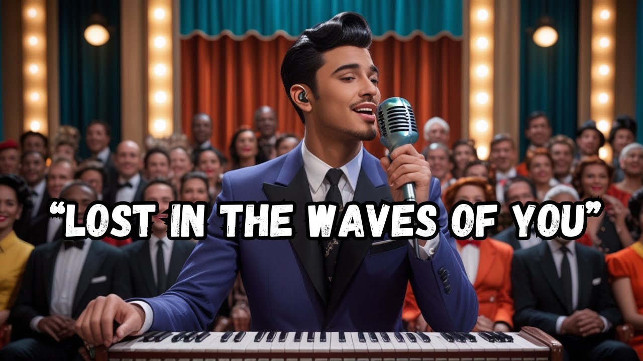 “Lost in the Waves of You” #LostInTheWavesOfYou #VintageLoveSong #50sStyleMusic #RetroBallad