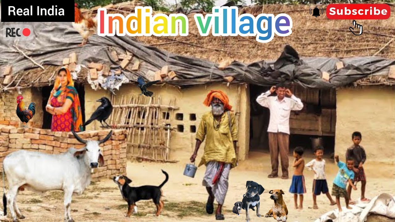 इंडियन विलेज And The Real India You're Not Allowed to See ] Shocking Reality [ Village Life Exposed.