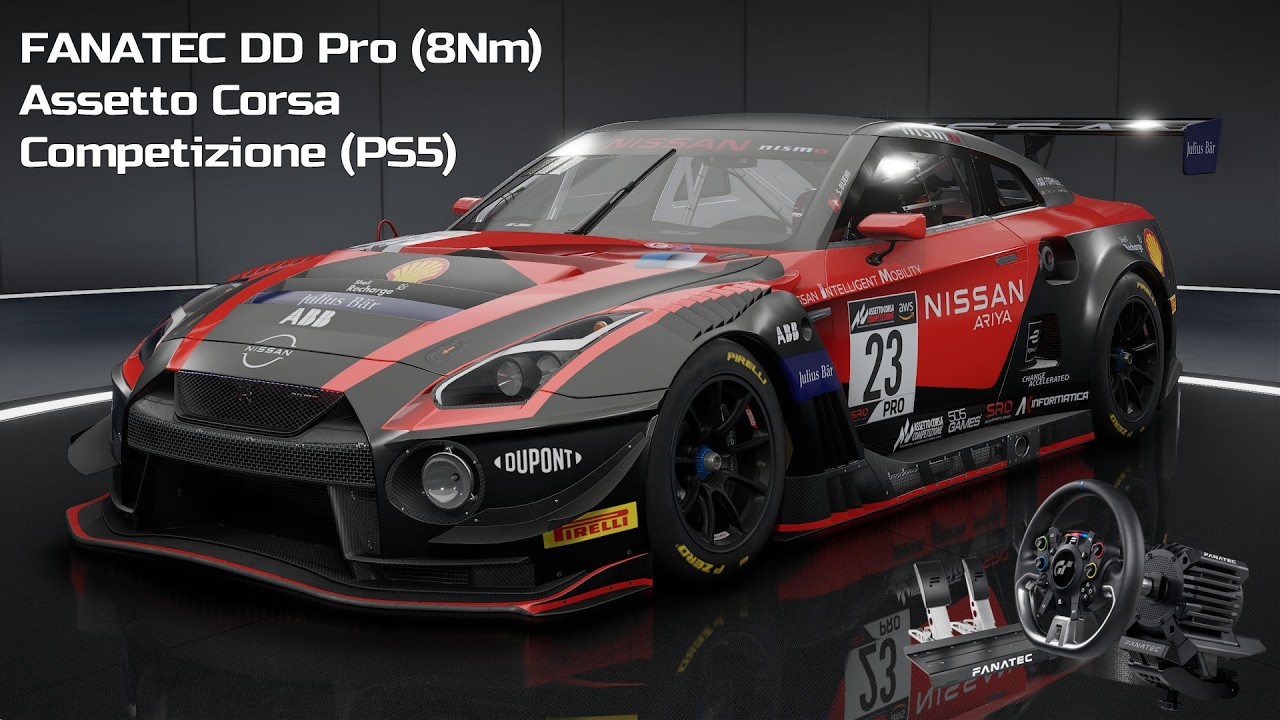FANATEC GT DD Pro (8Nm)  | Assetto Corsa Comp. (PS5) | Bez komentarza