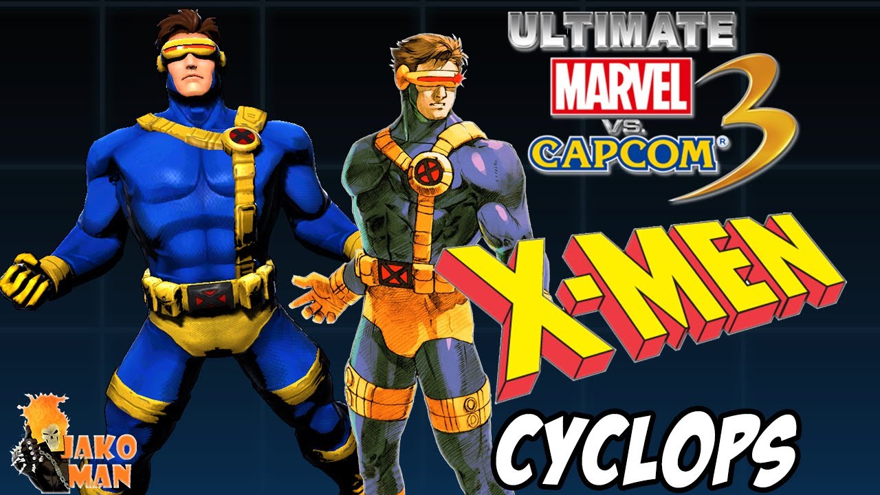 UMVC3 Mods - Cyclops (X-Men) (Updated)