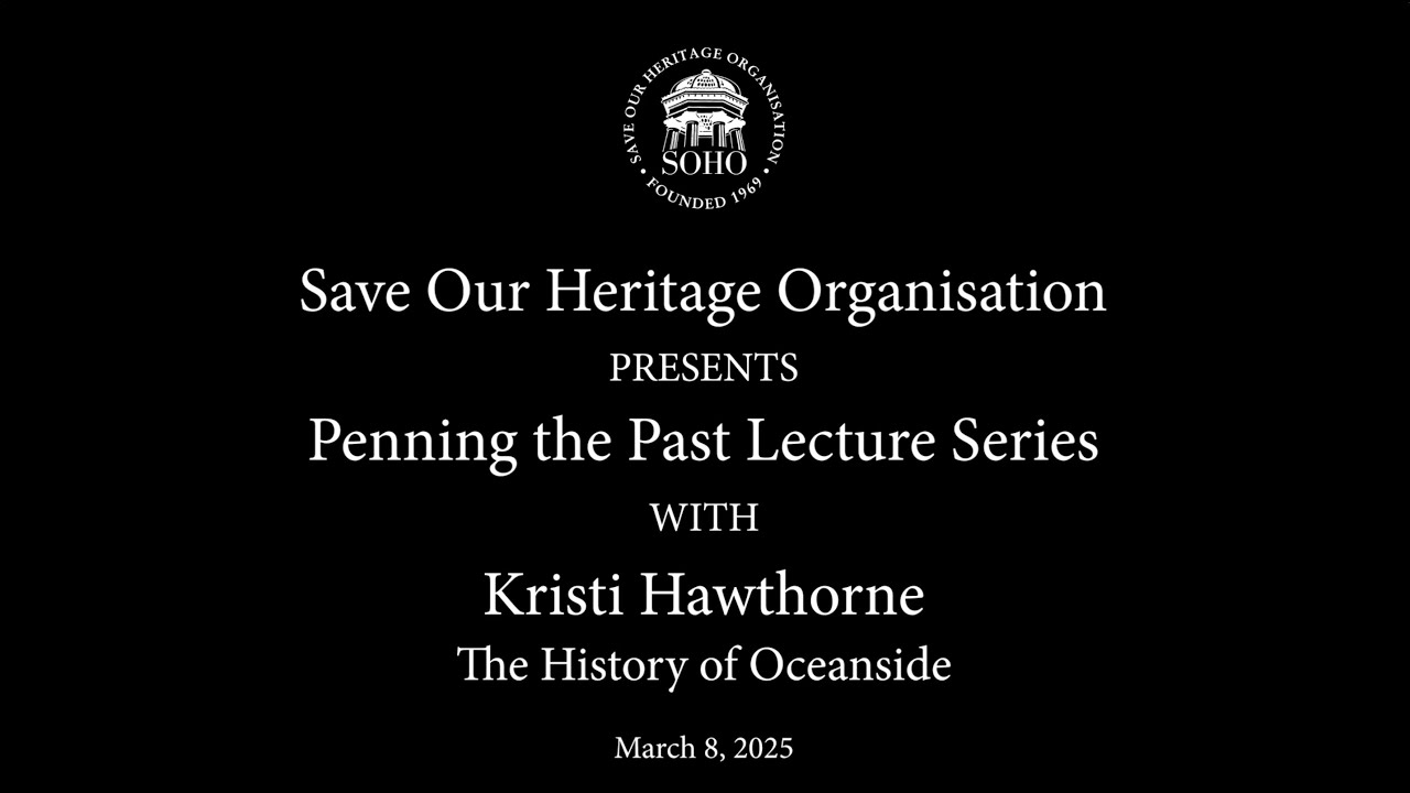 Penning the Past: Oceanside with Kristi Hawthorne