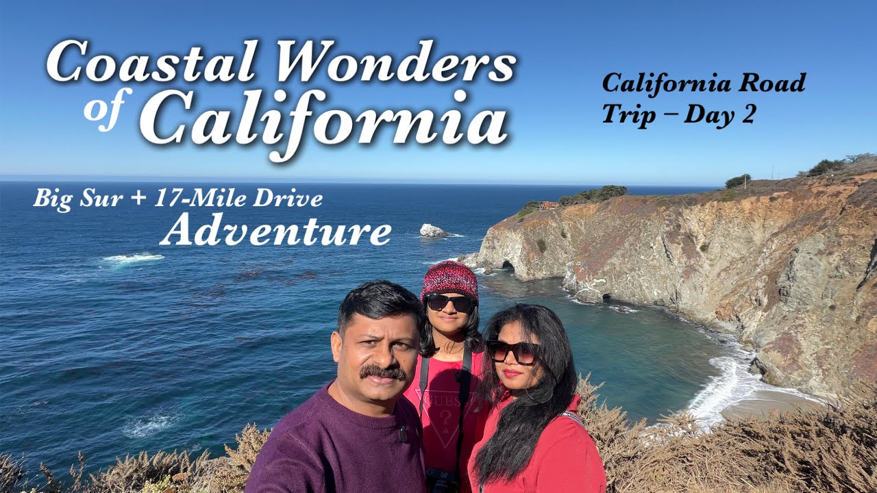 Epic California Coast Drive 🌊 | Big Sur Beauty & 17-Mile Drive Highlights | Road Trip Day 2