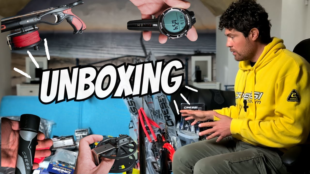 Unboxing attrezzatura Cressi!