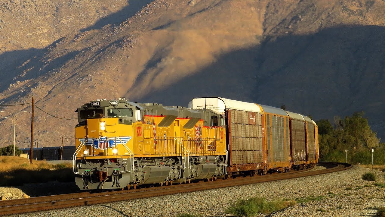 [HD] BRAND NEW SD70AH's across Arizona and California!