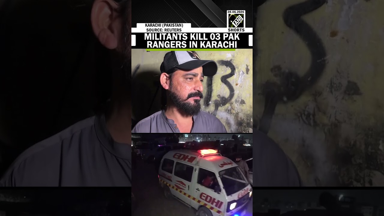 Loud blasts jolt Karachi at night as militant attack kills 3 Pakistan&rsquo;s Sindh rangers