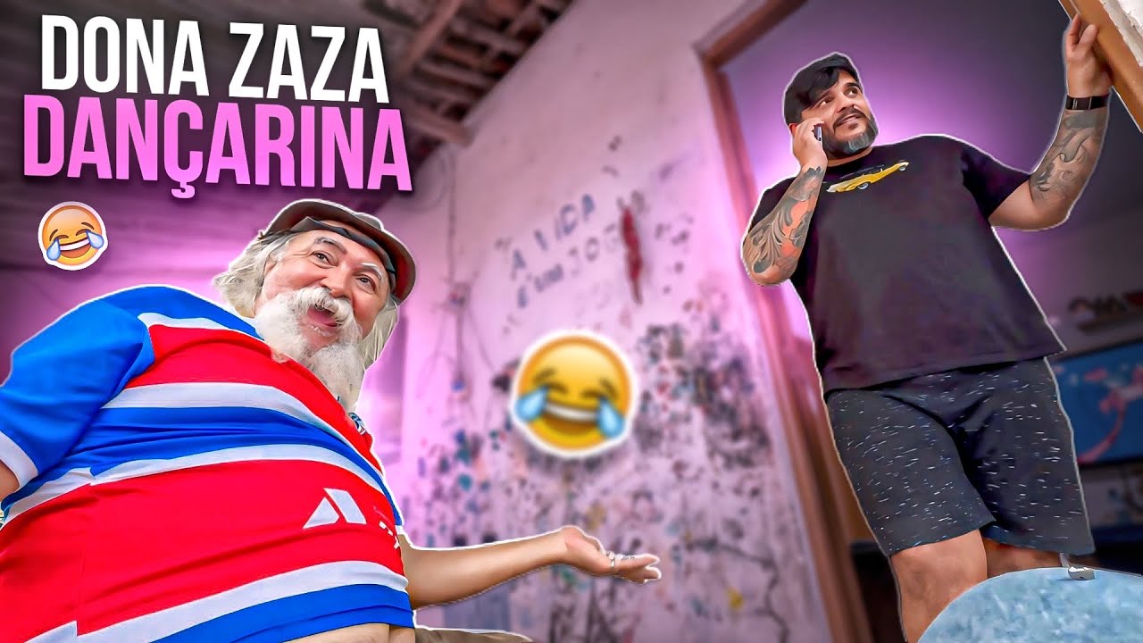 LUIZ DO SOM ACHA QUE DONA ZAZA TÁ DANÇANDO FORRÓ NO INTERIOR | IZALICK