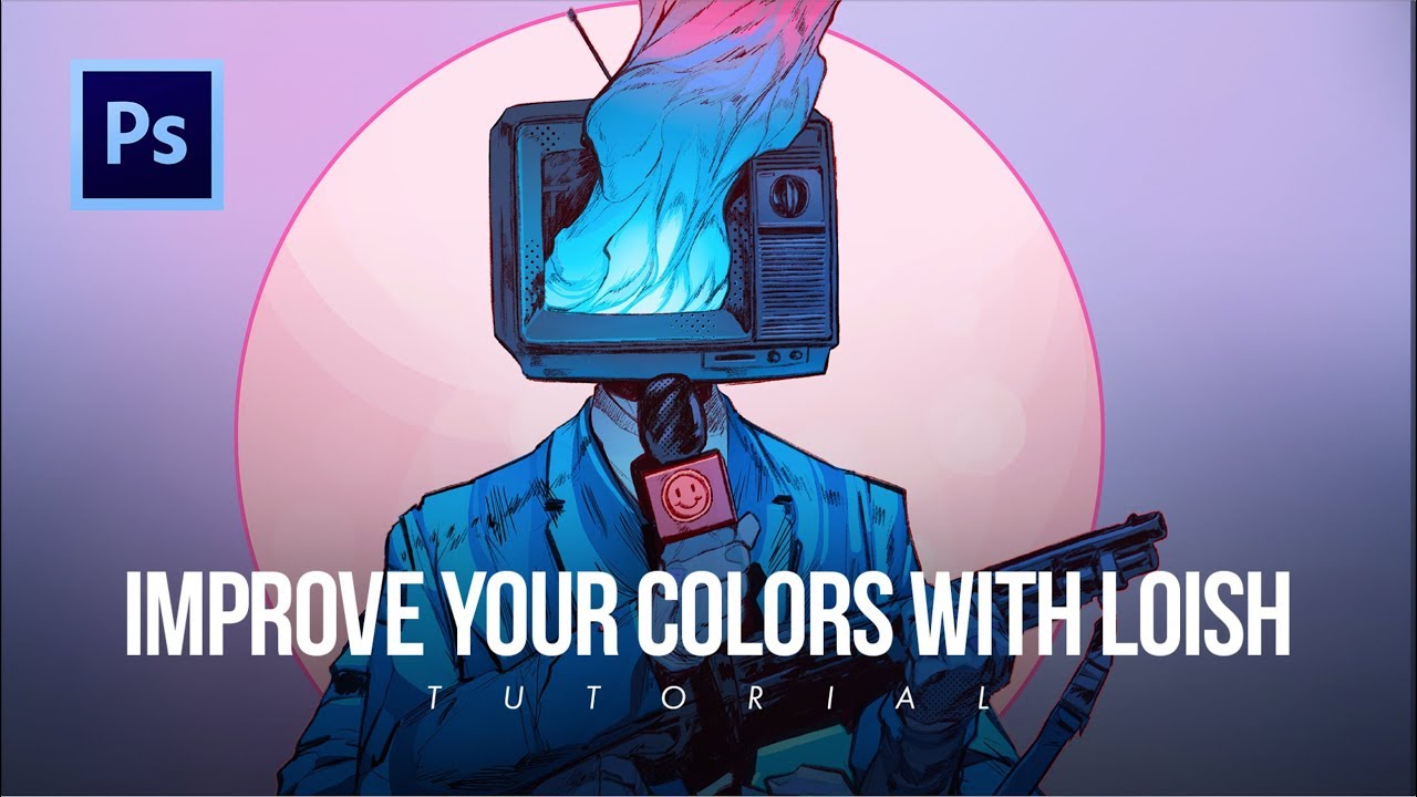 How to Color Digital Art Like LOISH