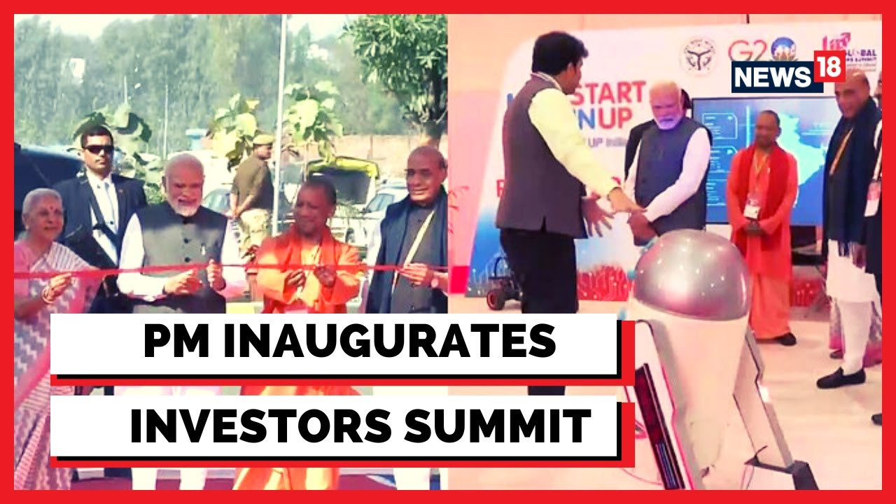 PM Modi Inaugurates UP Global Investors Summit 2023 In Lucknow | Uttar Pradesh News | English News