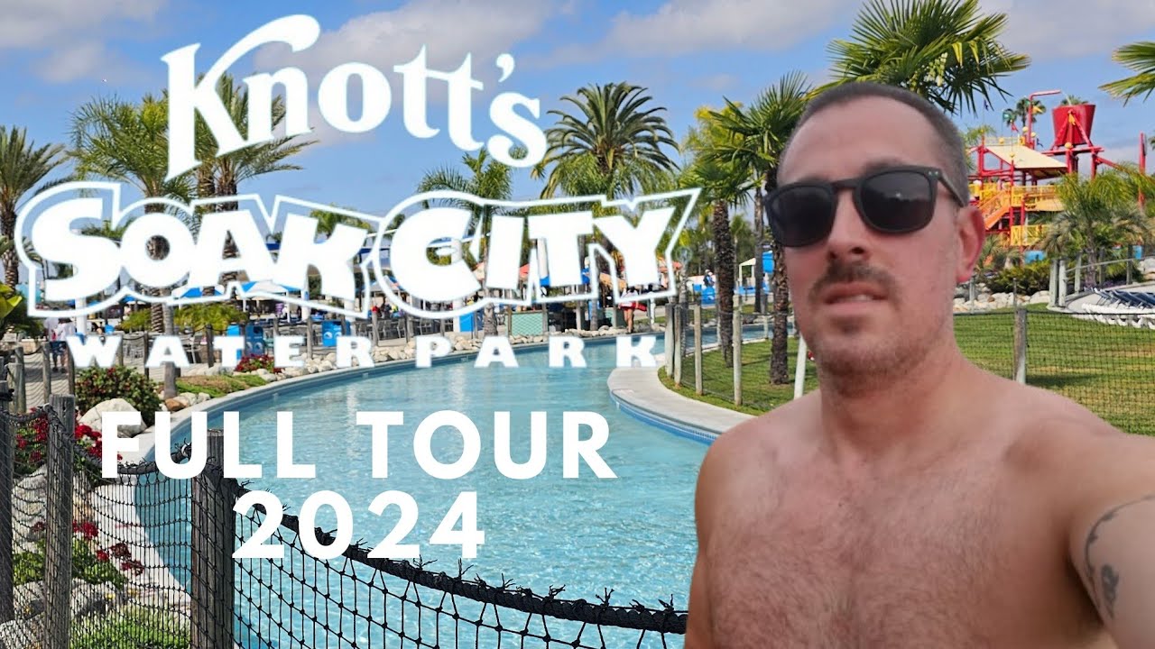 Knott's Soak City Waterpark | Full Tour 2024 | Buena Park | Orange County | Rides | Cabanas