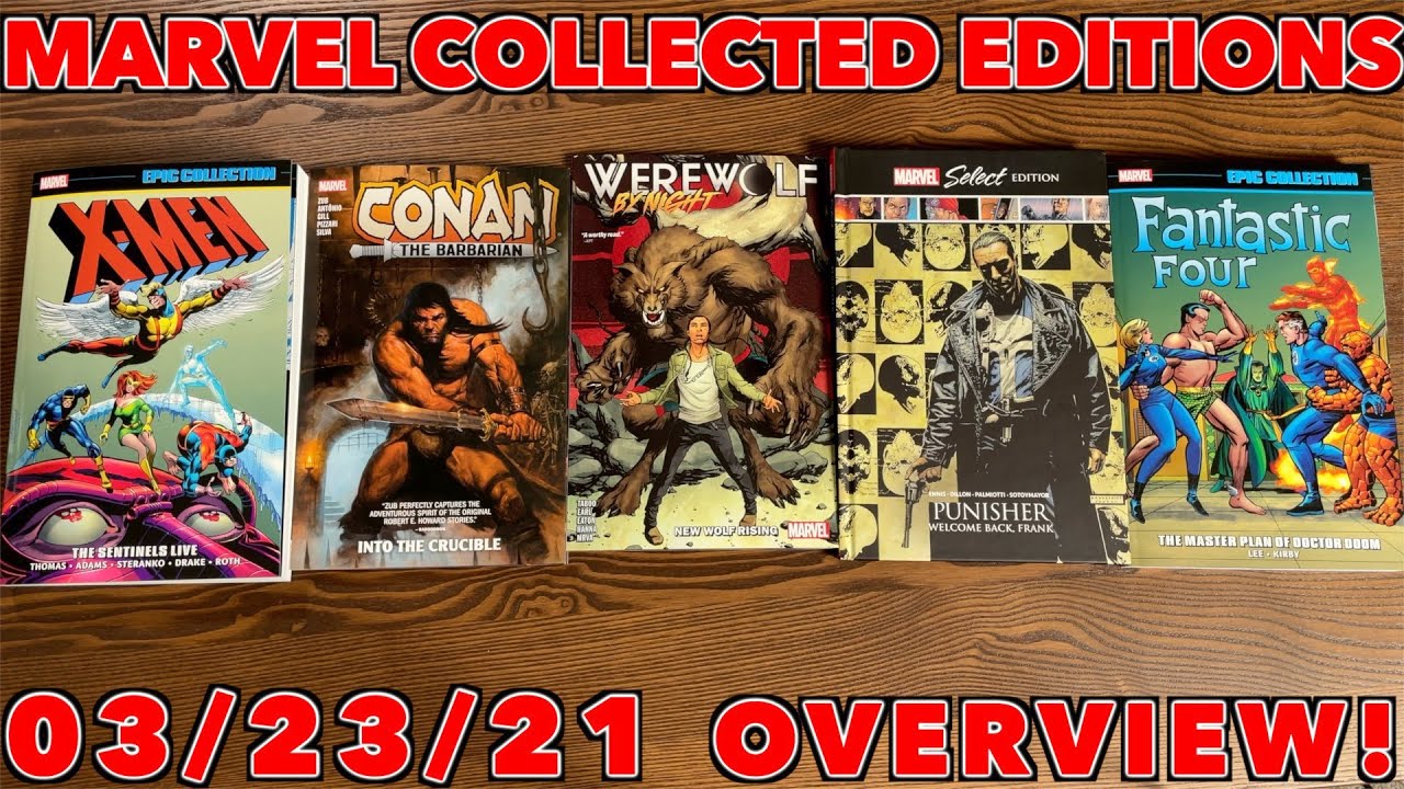 New Marvel Books 03/23/21 Overview!
