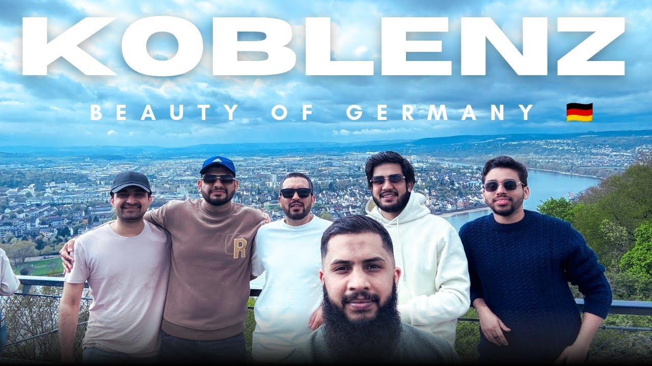 Breathtaking Views of Koblenz, Germany | Stunning Cable Car Ride Over the Rhine River