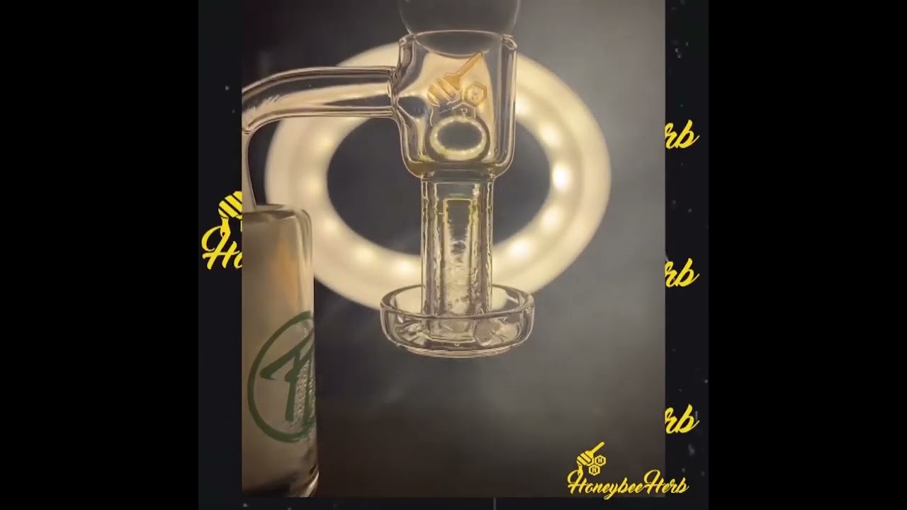 Honeysuckle Bevel - 90&deg; Quartz Dab Banger Meltshots