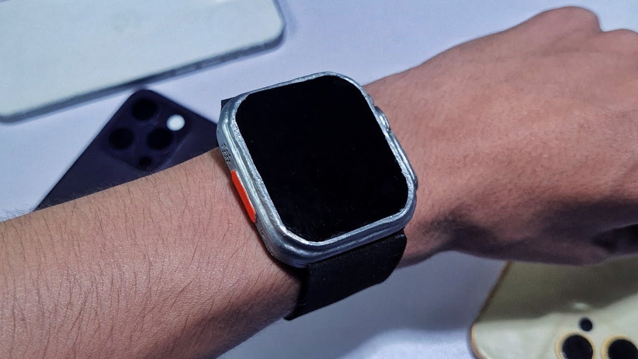 How to make an Apple Watch Ultra out of cardboard | Tutorial - Realistic Design