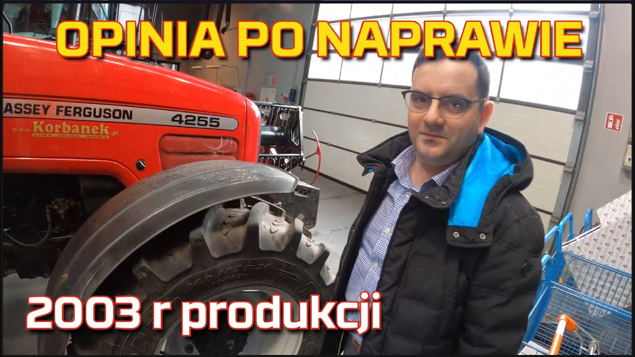 Niezależny Serwis u Korbanka 👉 tu serwisuję ciągnik Massey Ferguson 4255 [Korbanek]