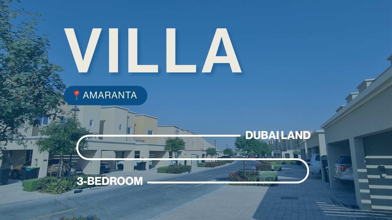 3 Bed Villa in Amaranta, Villanova, Dubai Land