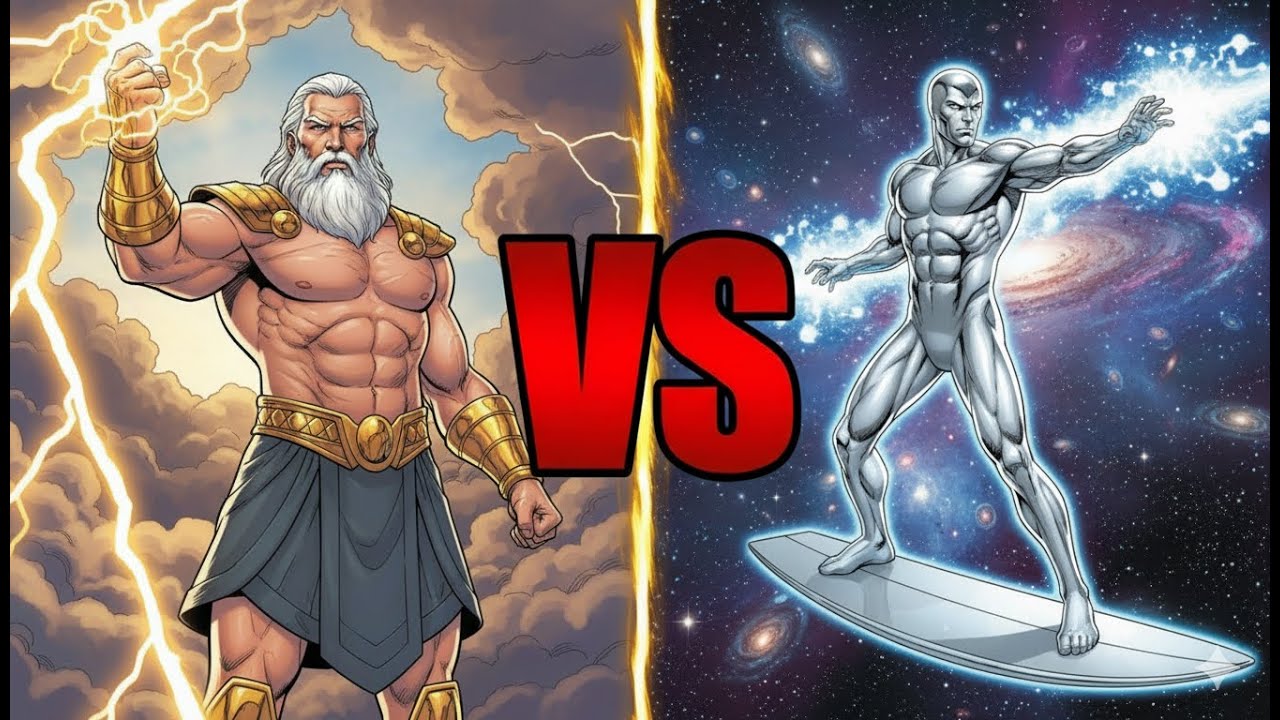Legendary Fights: Zeus VS Silver Surfer