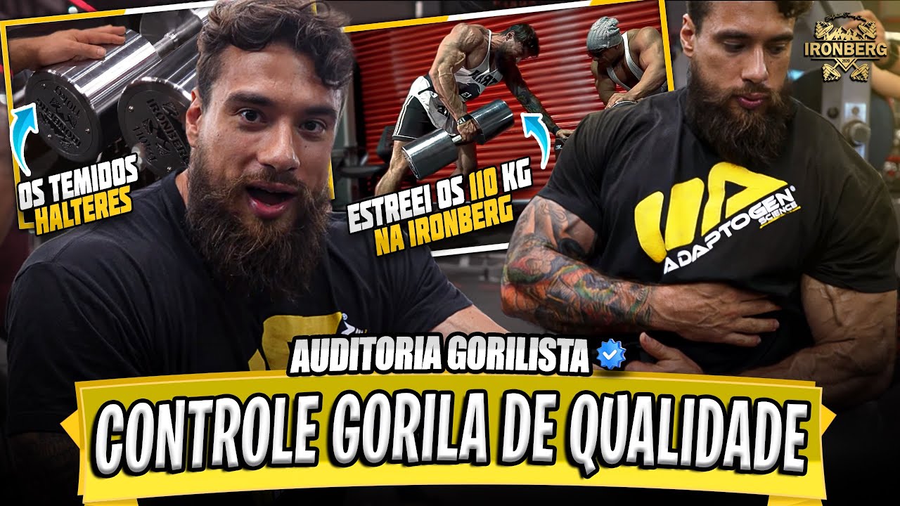 GORILA TESTANDO AS MÁQUINAS DA IRONBERG #2