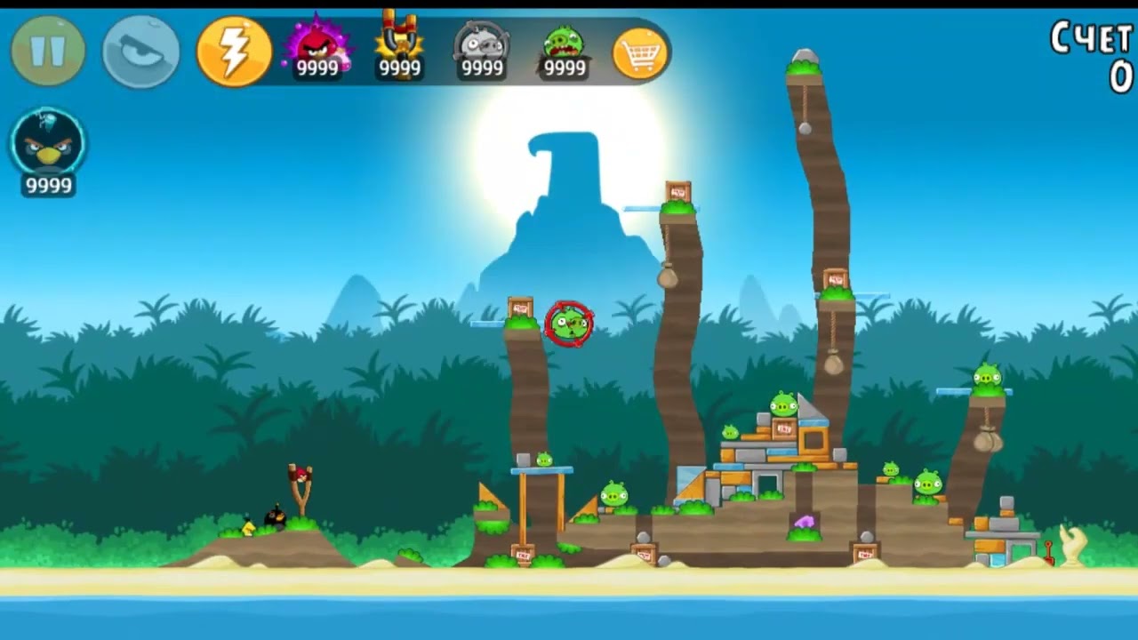 Angry Birds Classic Bird Island All levels (player00713)