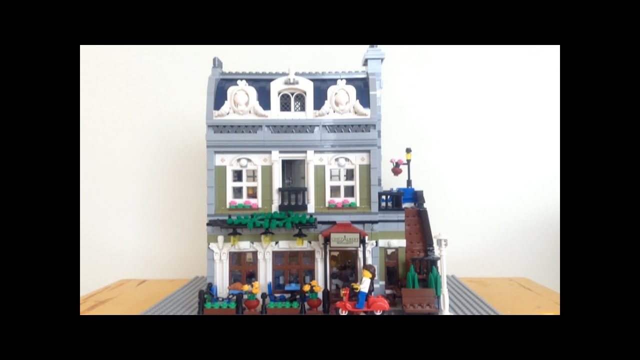 lego creator 10243 review (en español) el restaurante francés