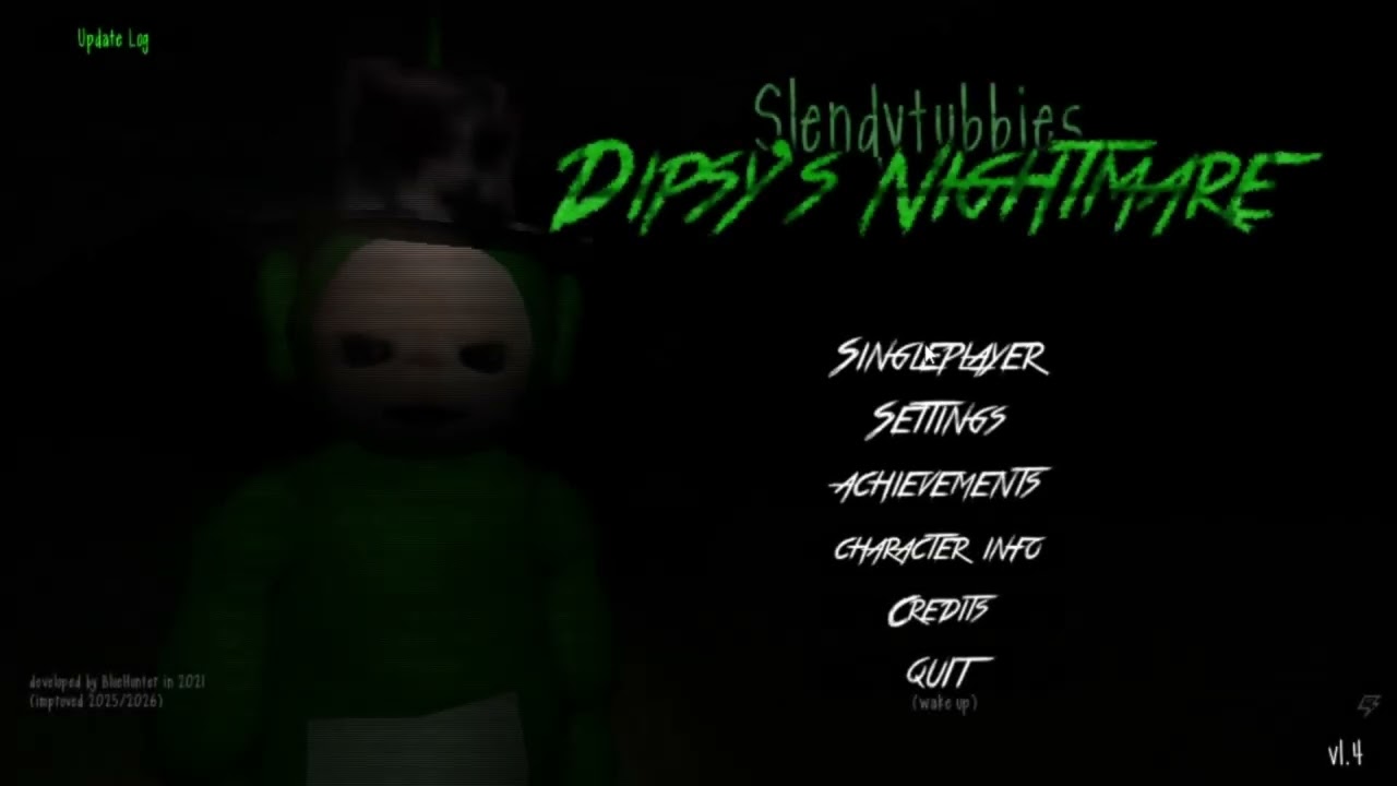 Slendytubbies Dipsy's Nightmare Possessed School, The Void, Mistguilt, and Training Maze Sector B