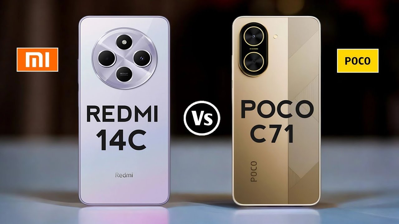 Xiaomi Redmi 14C vs Xiaomi Poco C71 ⚡ Budget Battle! Which One Wins? #Theikatech