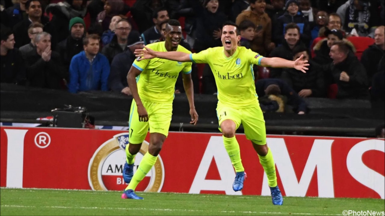 Tottenham - AA Gent Goal Perbet RADIO COMMENTAAR Peter Vandenbempt