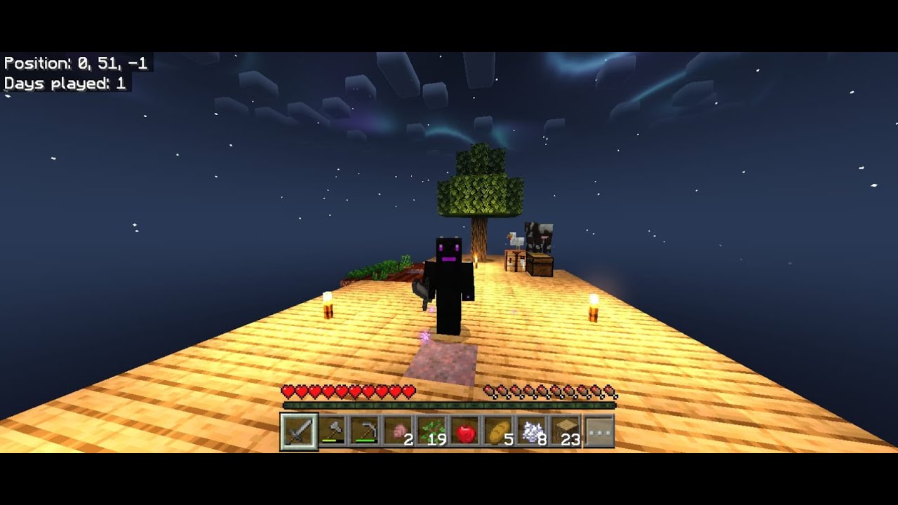 Aku main minecraft one block  #game #minecraft #minecraftindonesia