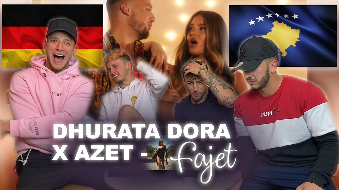UK Lit 🔥Reaction to DHURATA DORA X AZET - FAJET (GERMAN 🇩🇪 & KOSOVAN 🇽🇰)