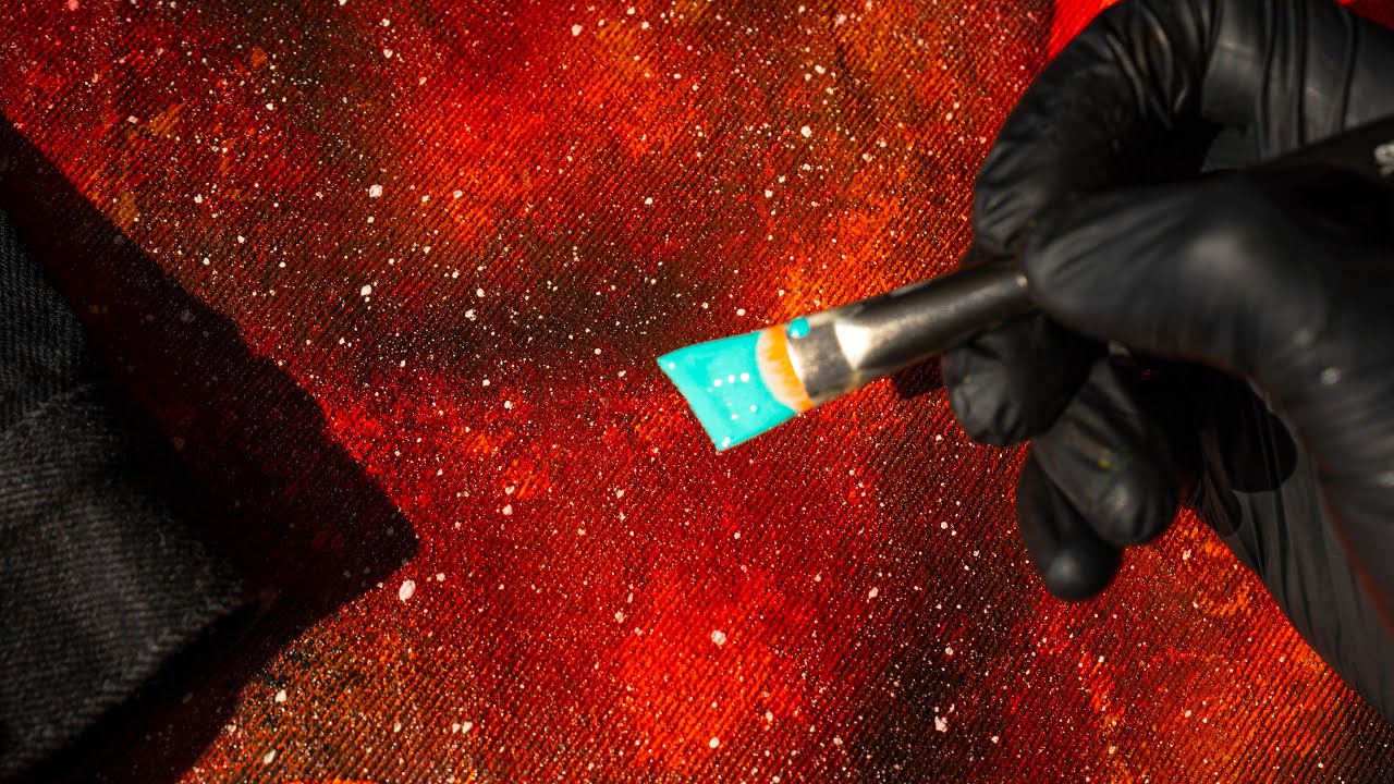 [ASMR] CUSTOM GALAXY JACKET