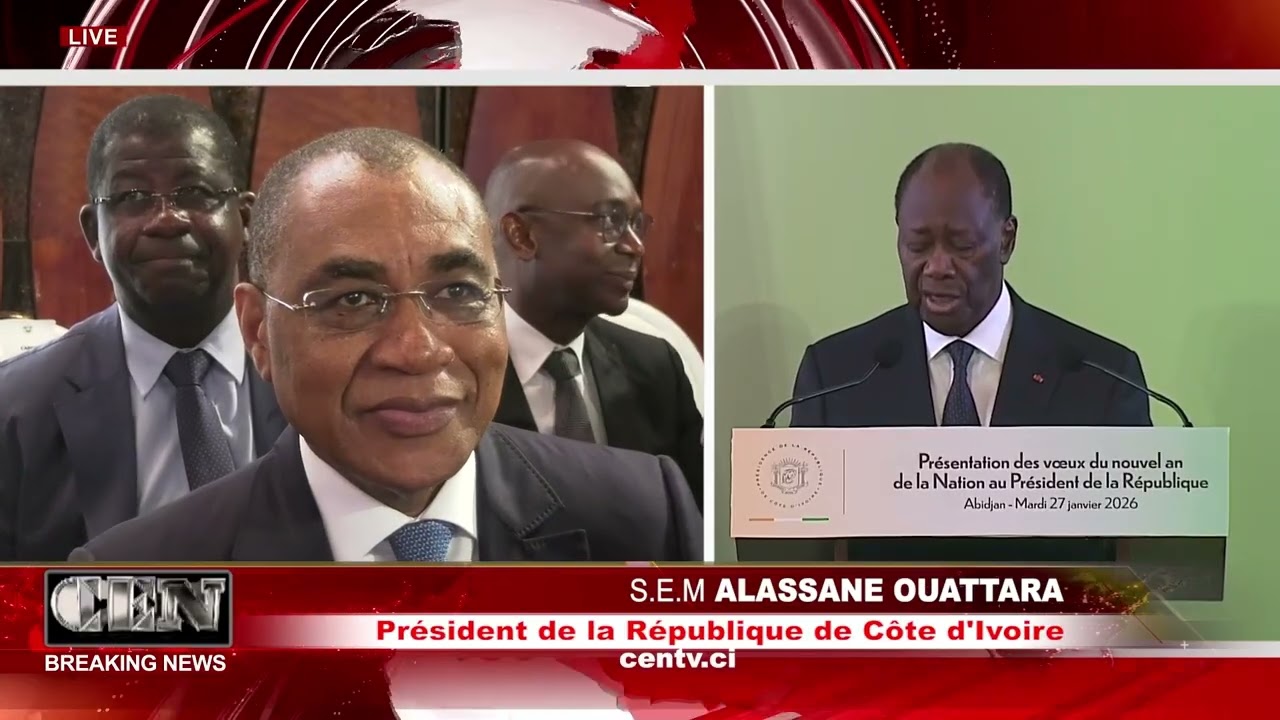 Journée marathon pour S E M ALASSANE OUATTARA à la Présidence de la République