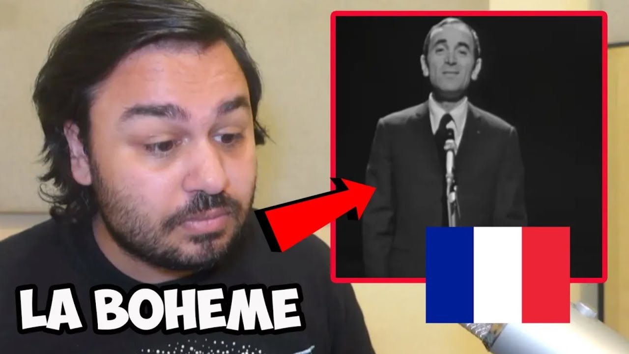 FIRST TIME HEARING - Charles Aznavour - La Boheme REACTION