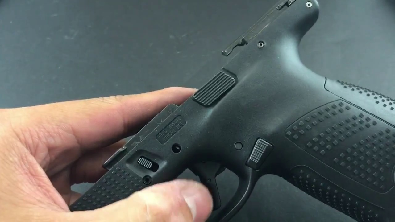 CZ P-10C - Magazine Release Button
