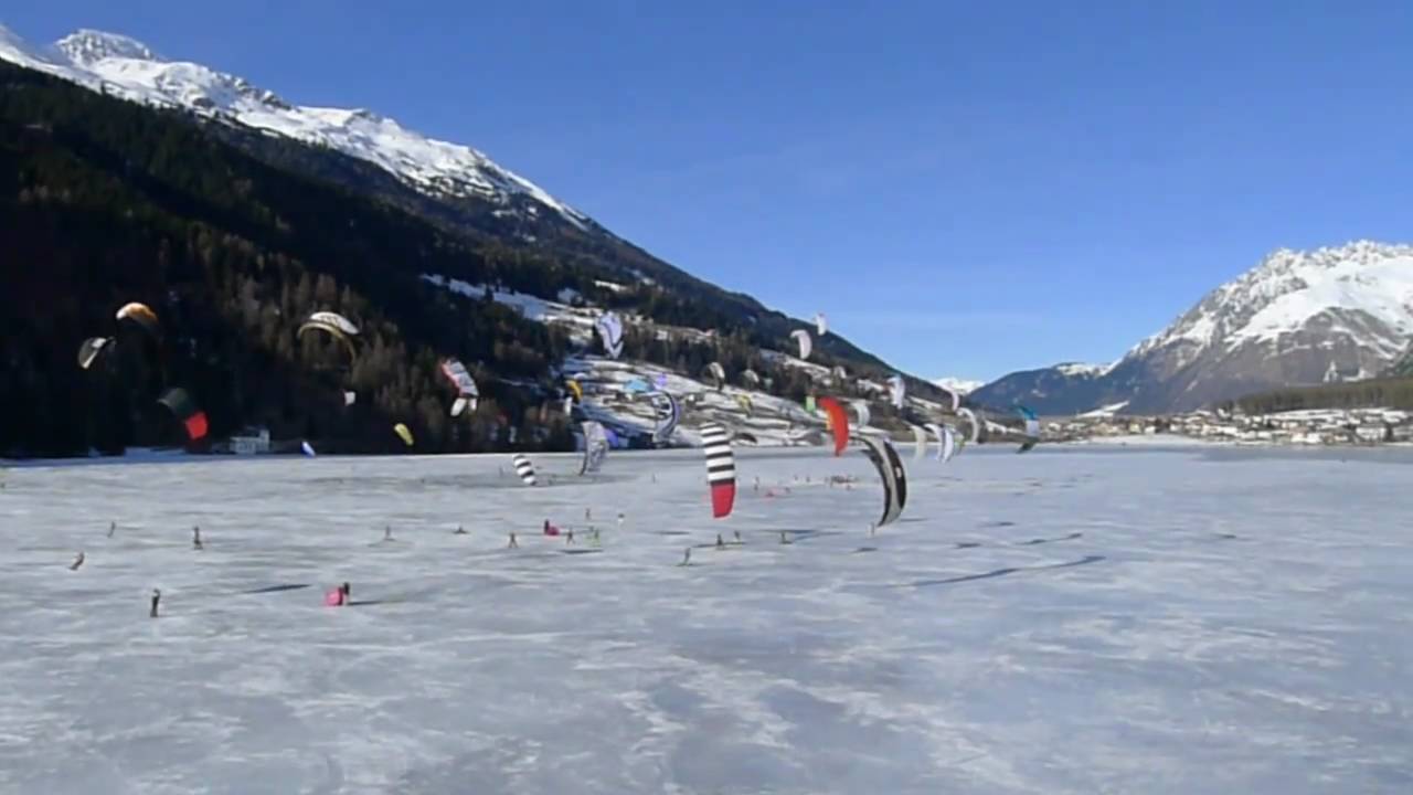 UAV / Drone demo flight /// AscTec Falcon 8 @ Snowkite Event 2011