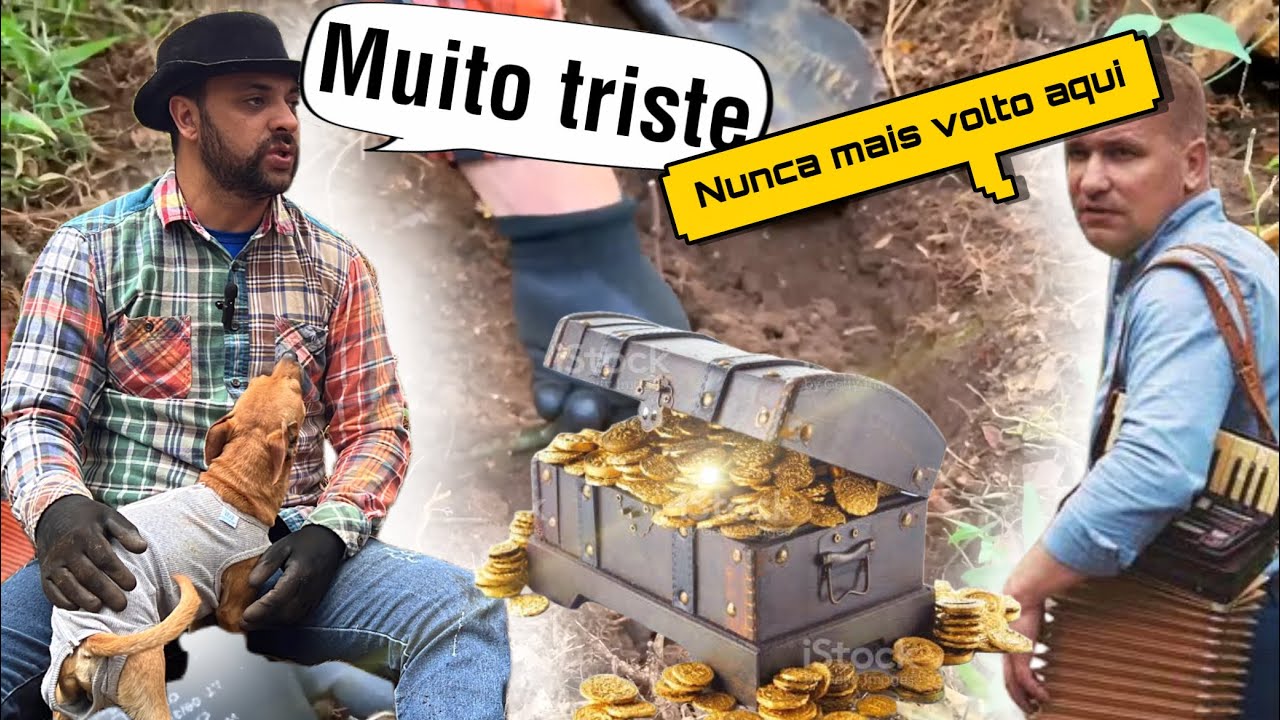 Ele deixou tudo nesta fazenda ouro,prata,joias e muitas riquezas e sumiu