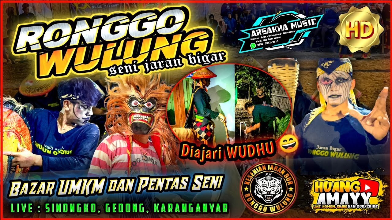 OJO LALI LELUHURMU‼️RONGGO WULUNG FT ARSAKHA MUSIC || LIVE SINONGKO, GEDONG, KARANGANYAR