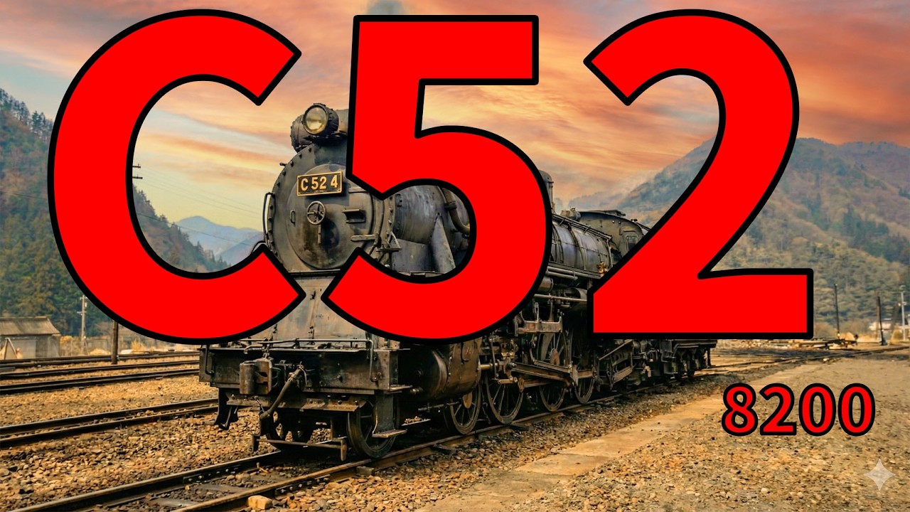 【鉄道史】大正15年名古屋—C52(8200)とC51、運命の比較試験～Nagoya, 1926 — The Fateful Comparison Test: C52 (ALCO）vs. C51