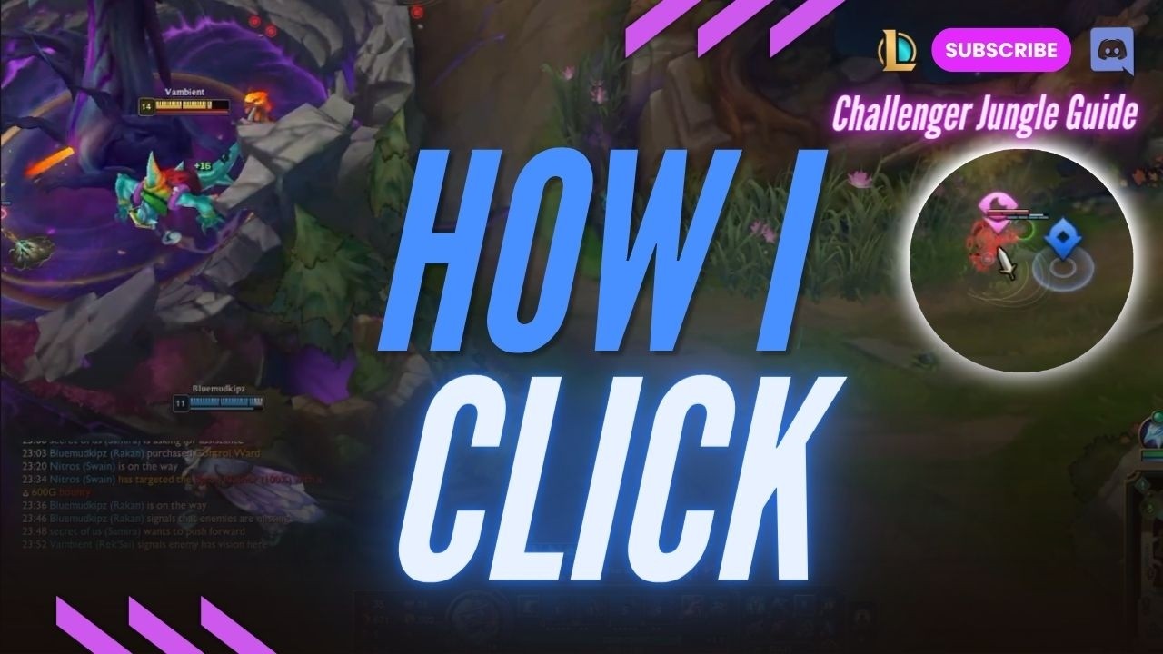 How to Click in League of Legends (Challenger Jungle Guide for Season 16)