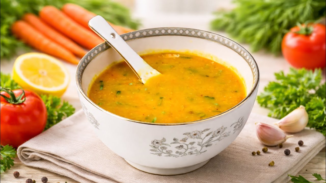खास दाल सूप, स्वाद और सेहत का परफेक्ट मेल!  #DalSoup #HealthyLiving#food 