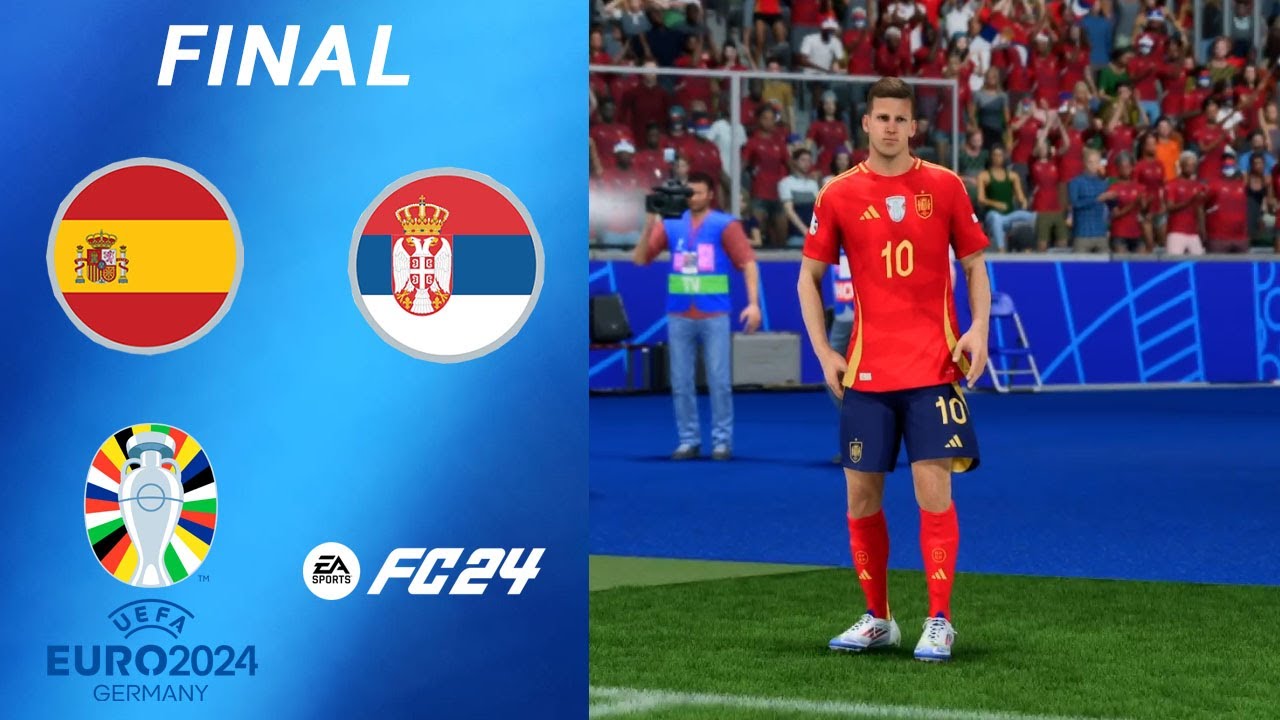 EURO 2024 - Spain vs Serbia - Final - FC24