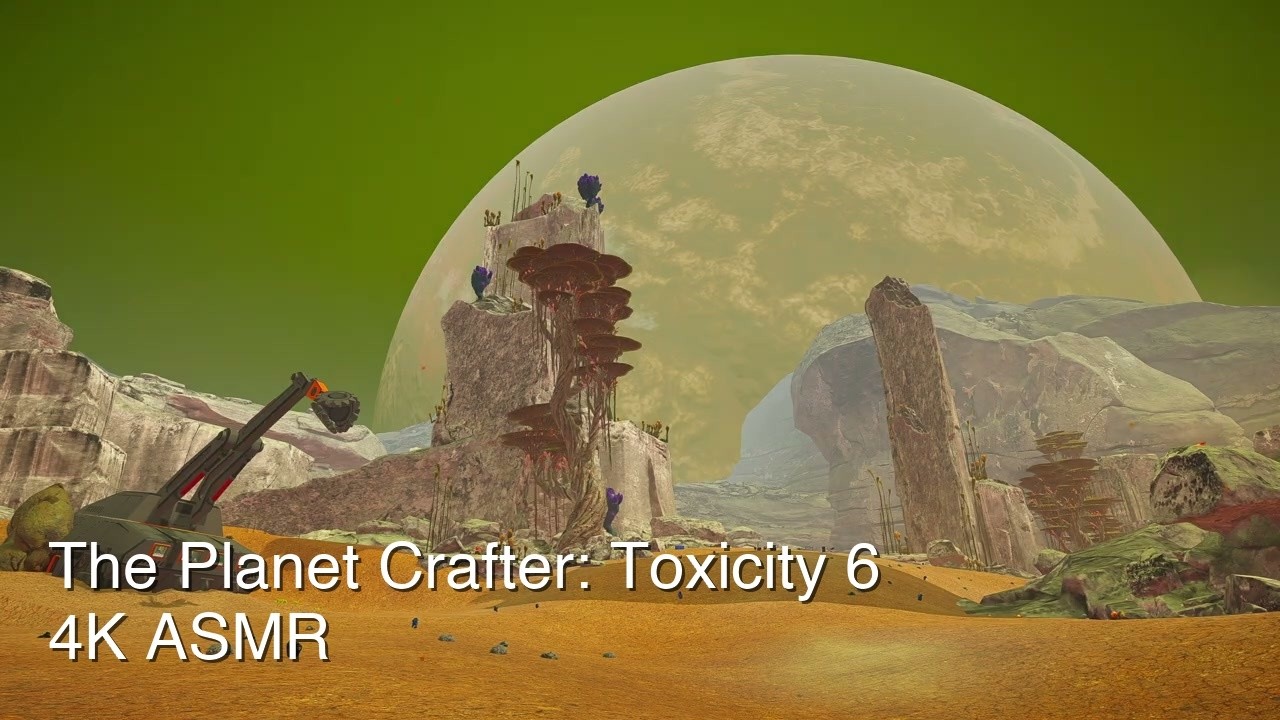 Exploring Central Hub East - The Planet Crafter: Toxicity DLC (4k UHD No Commentary) - Ep.6