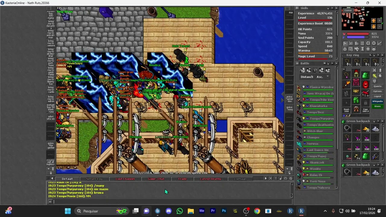 NUBEOS  VS TEMPO: ATACK BOAT CARLIN (KASTERIA 17.02.26)