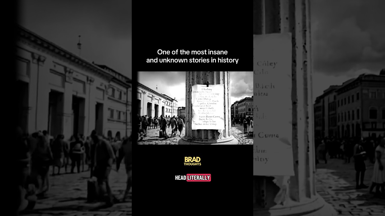 Did you know about Sulla’s proscription lists? Watch the full episode for more 