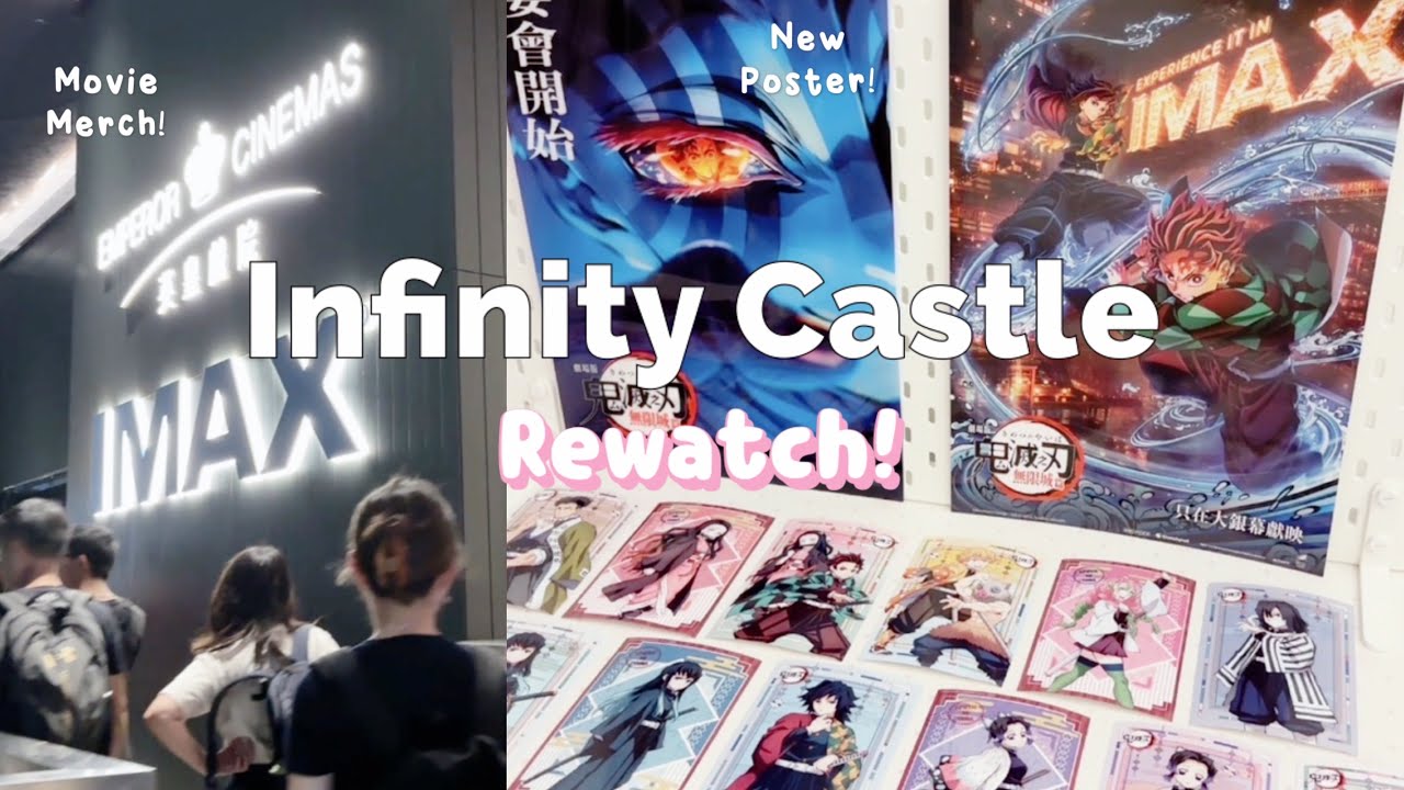 Demon Slayer Infinity Castle REWATCH!! Brand New Movie Posters + Photo Card Gacha!