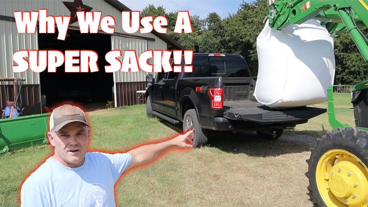 SUPER SACK | WHY WE USE THEM FOR STORING FARM FEED