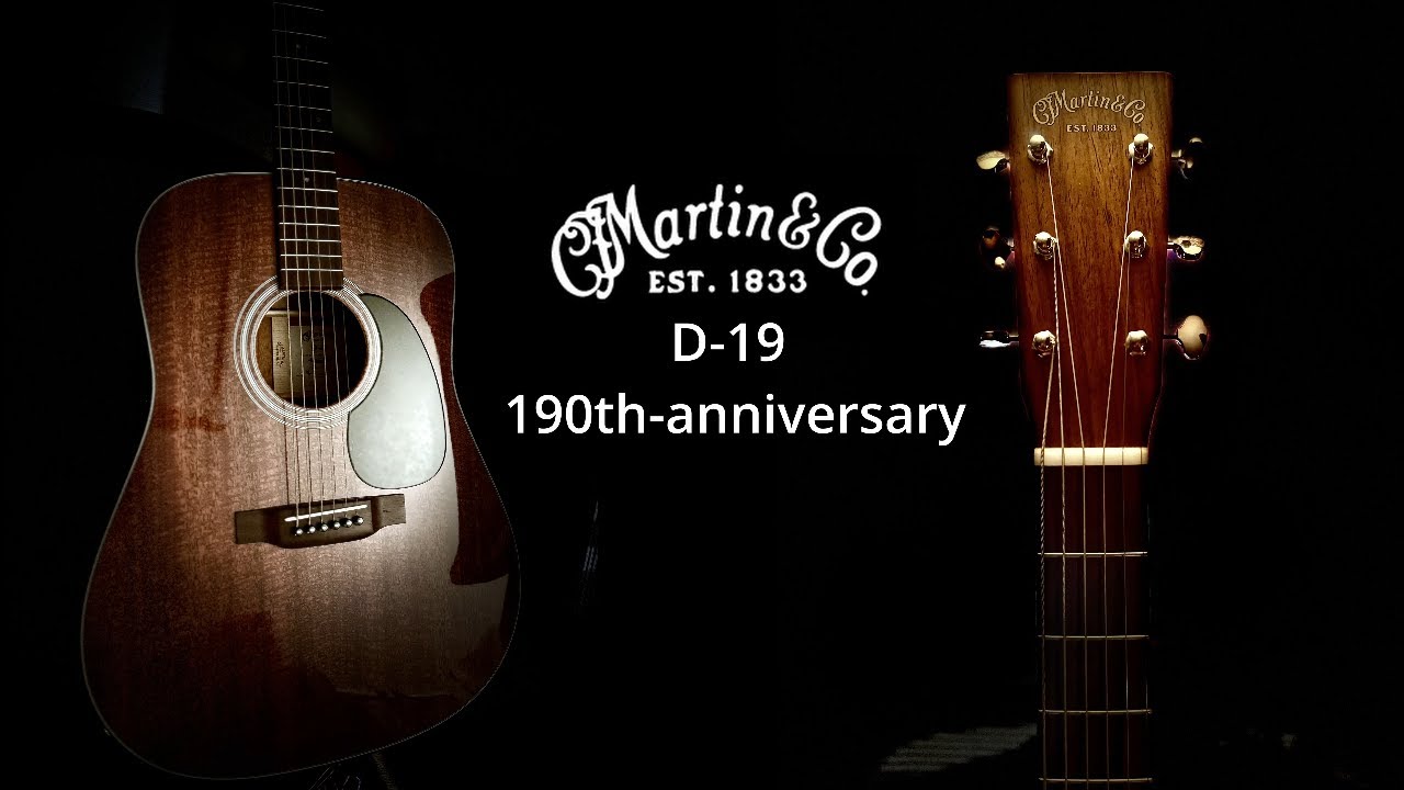 Martin D19 190th Anniversary Acoustic Guitar