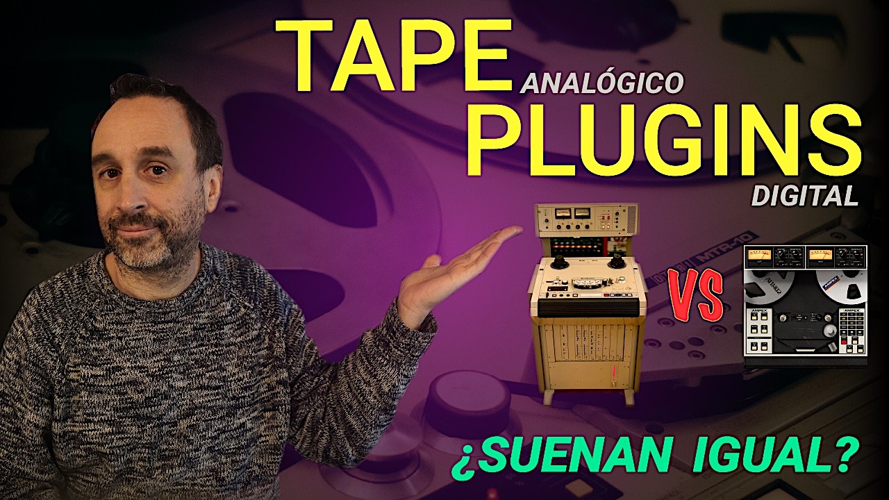 🔥 Máquina de Cinta vs Plugins: ¿Realmente suenan igual?