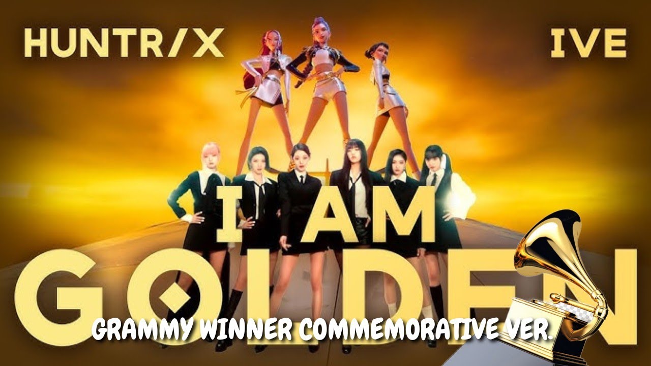 GOLDEN / I AM - HUNTR/X, IVE (FULL MASHUP GRAMMY WINNER COMMEMORATIVE VER. ) [Kpop Demon Hunters]