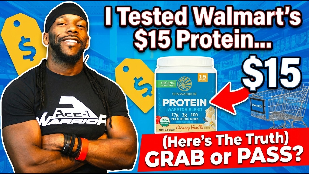 Sunwarrior Protein Review | GRAB or PASS? (Walmart $15 Protein)
