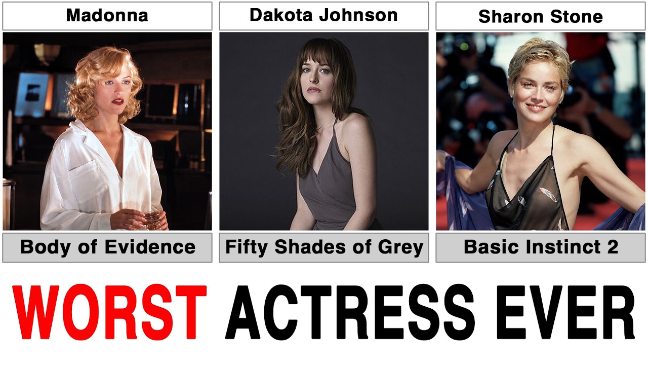 Worst Actress Ever? 45 Years of Razzie Winners (1981&ndash;2026)